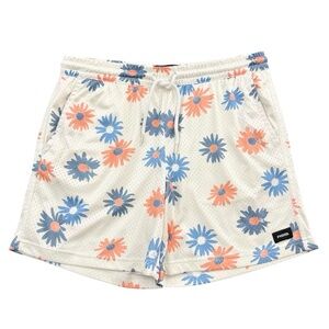 RSQ Mesh Floral Shorts Medium